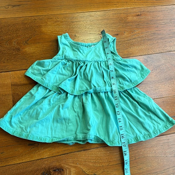 Janie & Jack Tank Top Ruffle Tiered Lace Trim - Picture 4 of 5